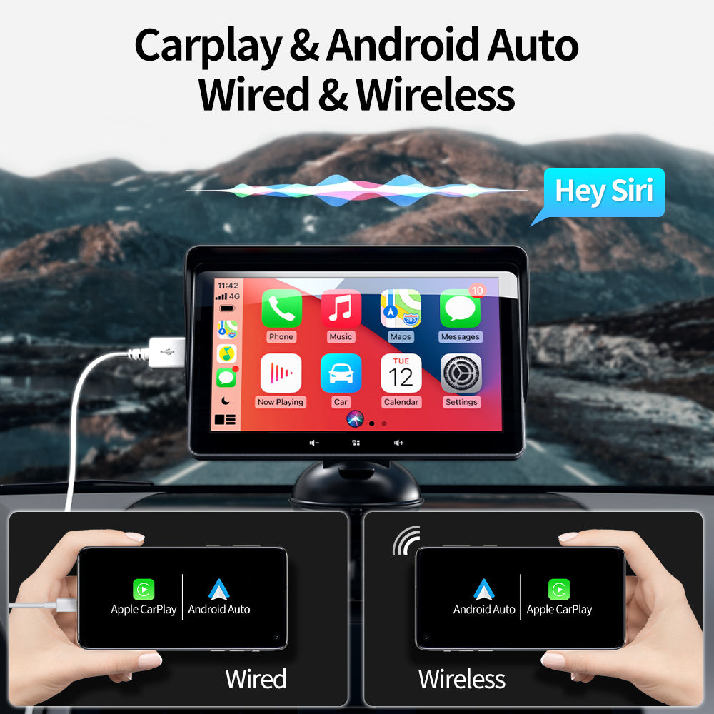Wireless carplay display