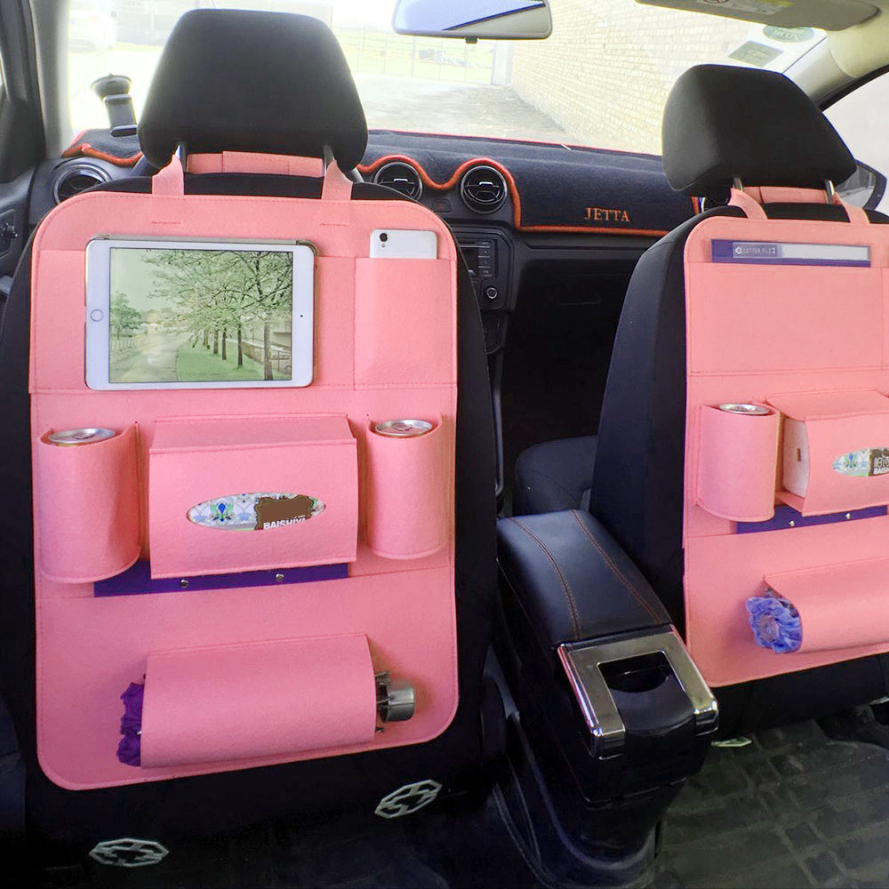 Car backseat organizer