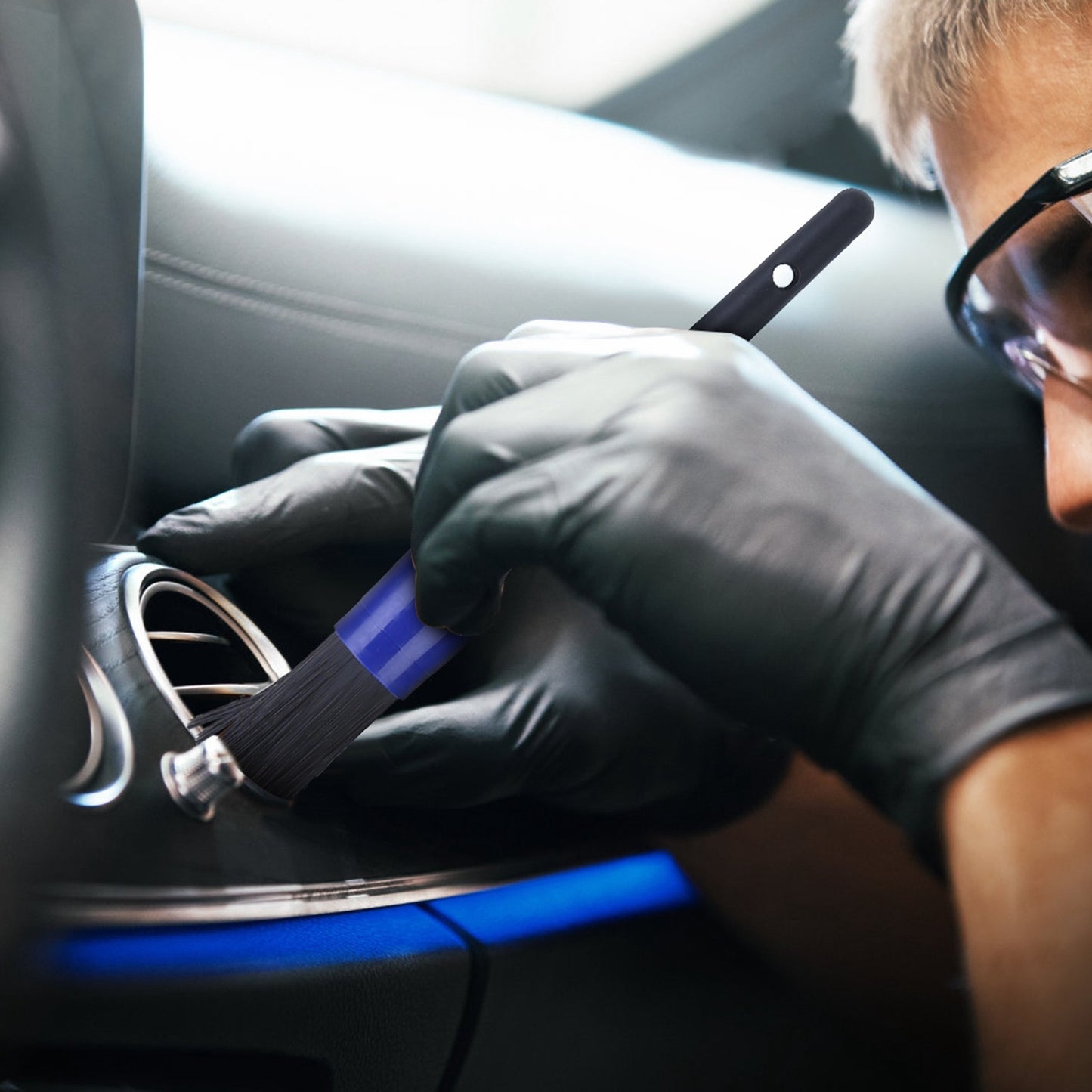 26Pcs car interior cleaning set