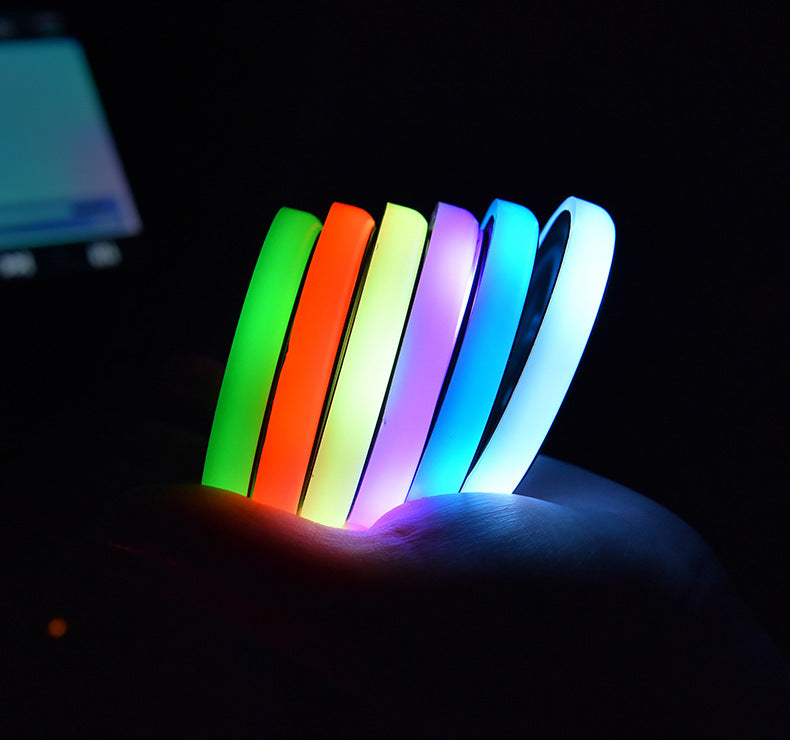 LED lights cup holder